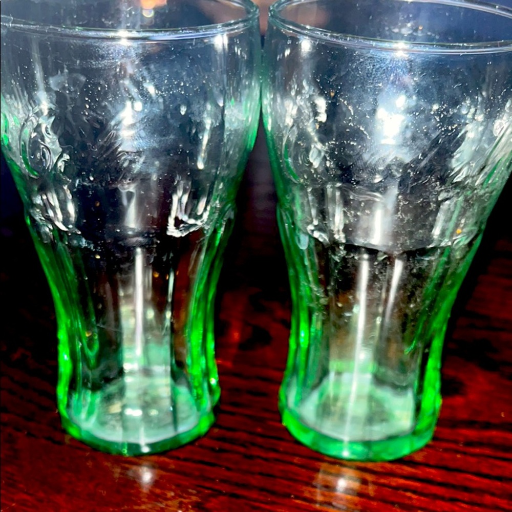 Set of Coke Juice Glasses